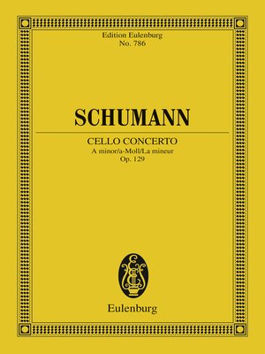 cover image of Cello Concerto a minor